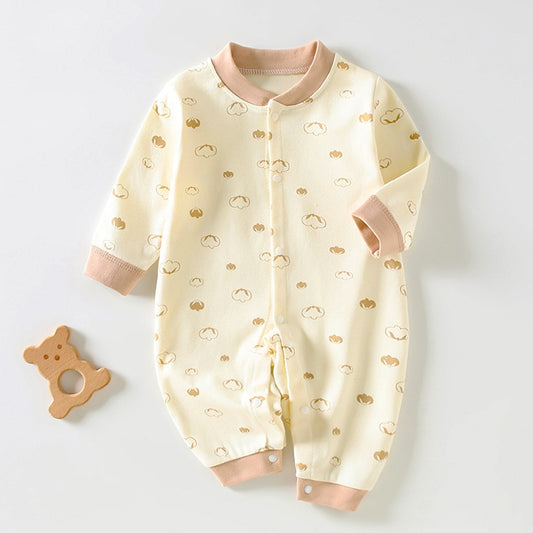 Newborn Baby Romper Baju Bayi Murah Long Sleeve Jumpsuit Infant One Piece Newborn Clothing Babylous Baby Clothes Boy